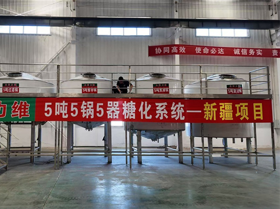 凤城精酿啤酒设备厂—5吨精酿啤酒设备—新疆项目